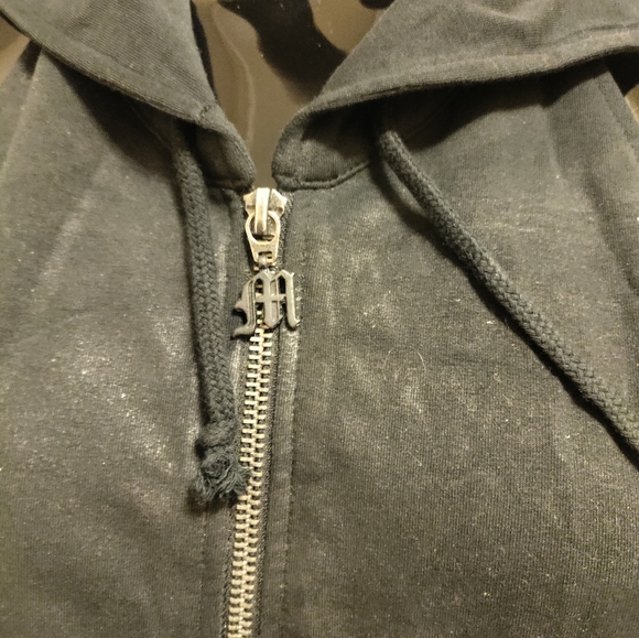 Morphine Generation Cut Up, Cut Out Zip Up Jacket Vest. Limited Edition - Picture 3 of 11